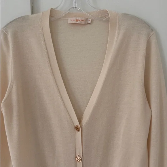 Tory Burch Madeline Cardigan Sweater Size M - Picture 2 of 9